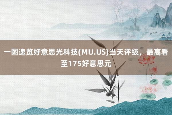 一图速览好意思光科技(MU.US)当天评级，最高看至175好意思元